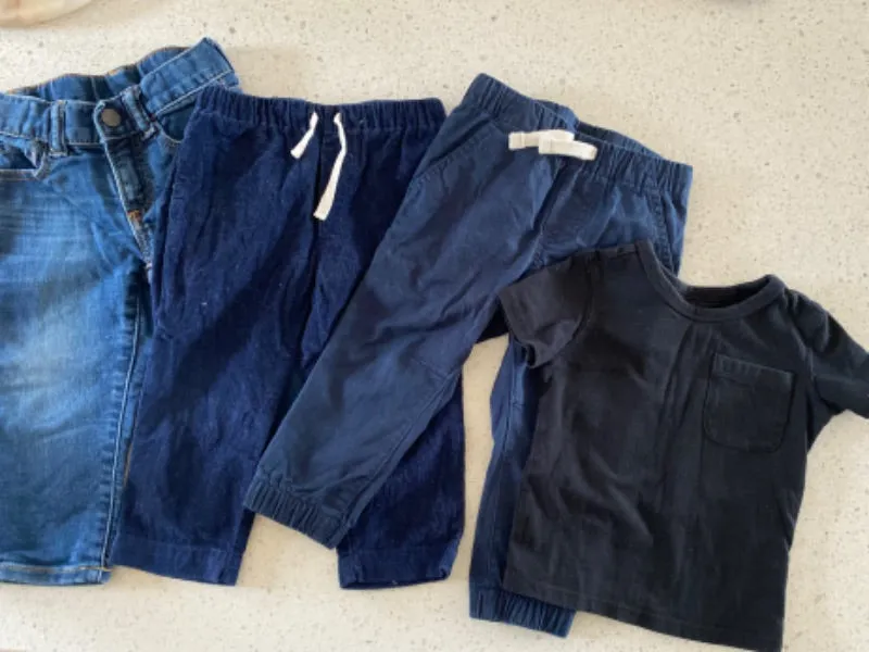 3 pants & T-shirt Set (18-24m) , Kids 24 Month (18-24M)