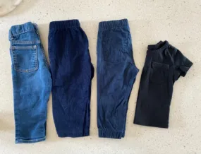 3 pants & T-shirt Set (18-24m) , Kids 24 Month (18-24M)