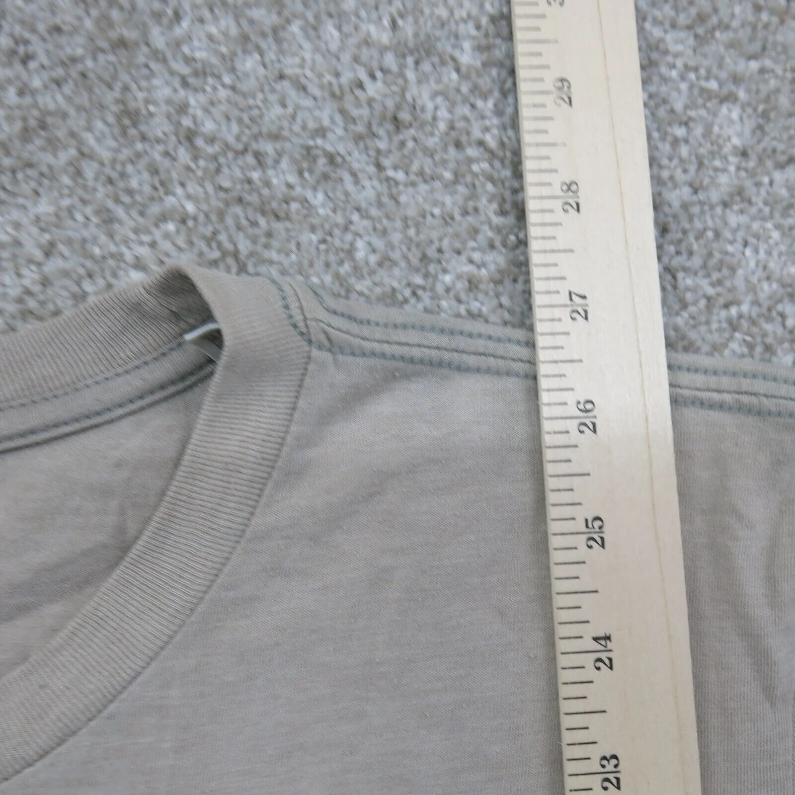 adidas Women T Shirt Light Beige M Short Sleeve The Go To Performance Climalite