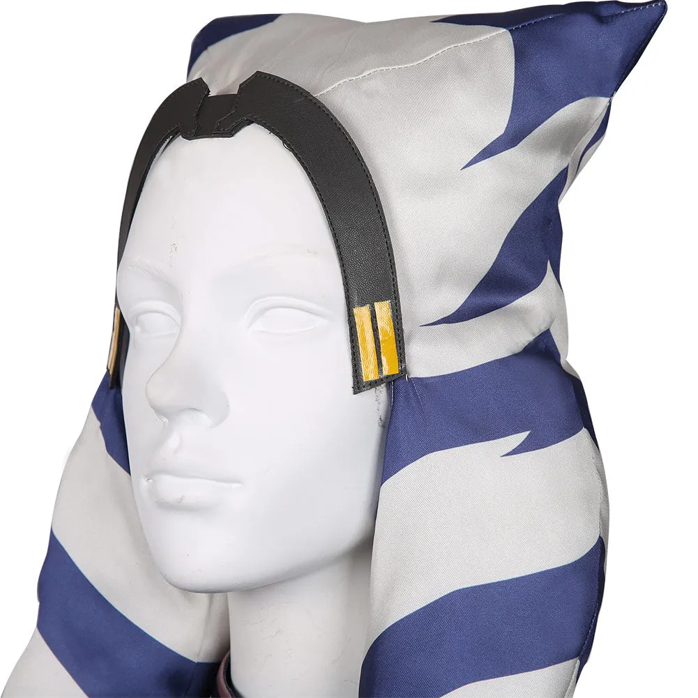 Ahsoka Tano Halloween Carnival Suit Cosplay Costume Dress Outfits