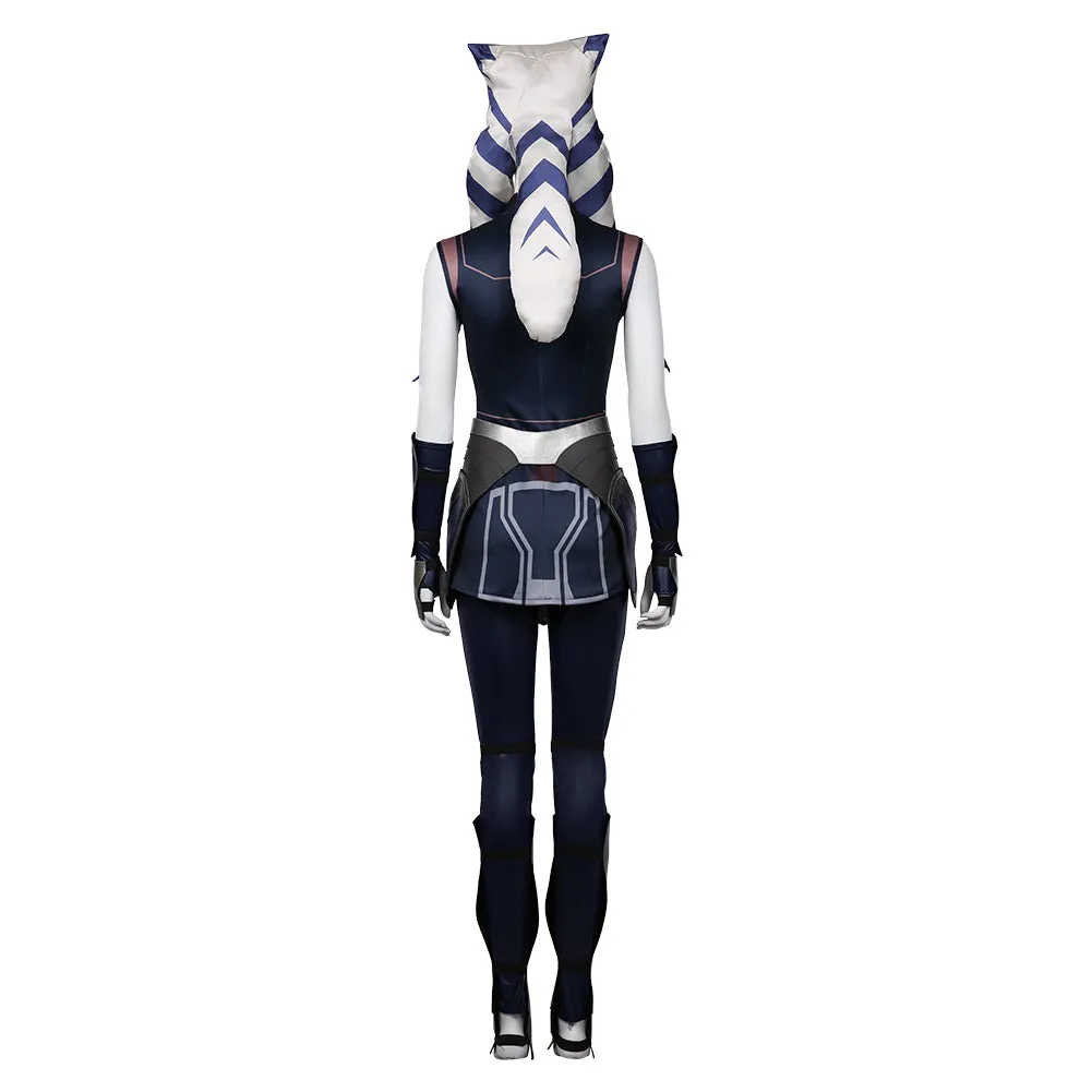 Ahsoka Tano Halloween Carnival Suit Cosplay Costume Dress Outfits