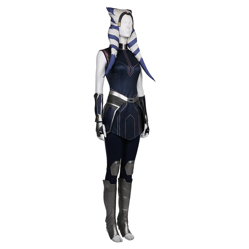 Ahsoka Tano Halloween Carnival Suit Cosplay Costume Dress Outfits
