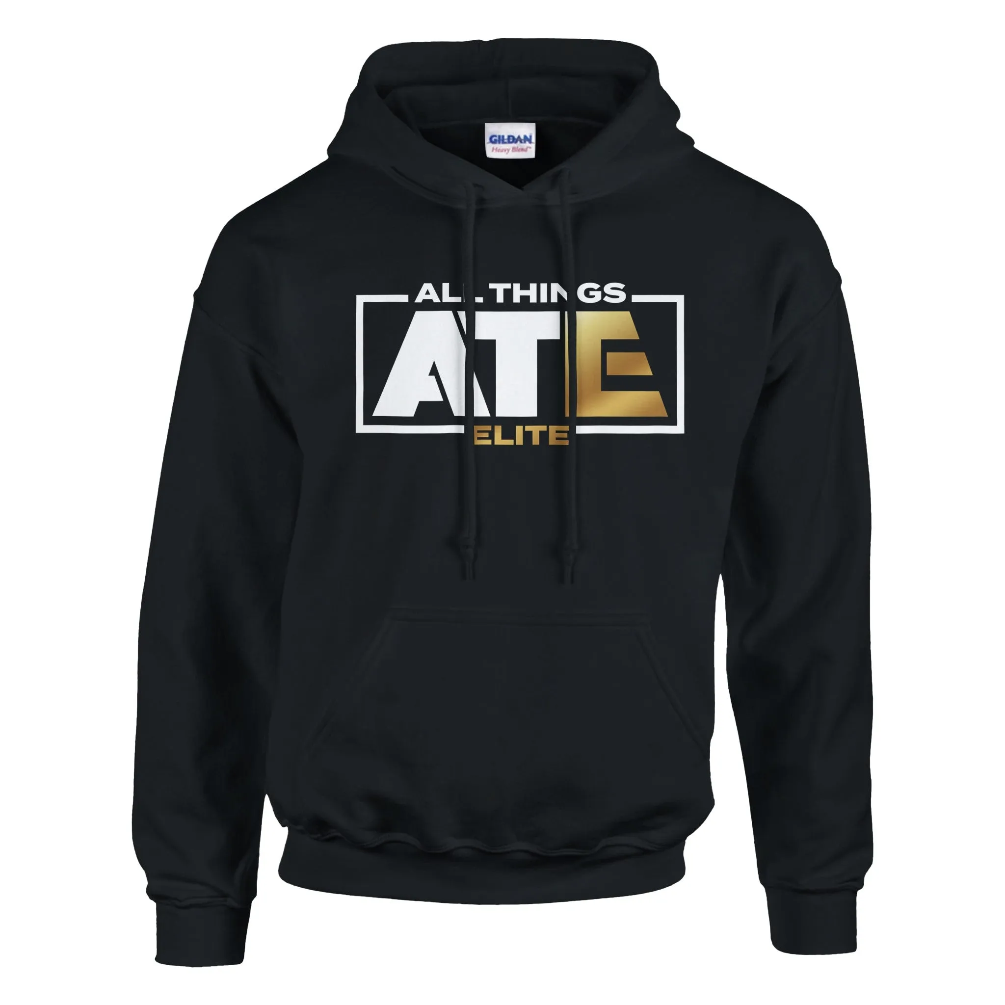 All Things Elite Black Pullover Hoodie