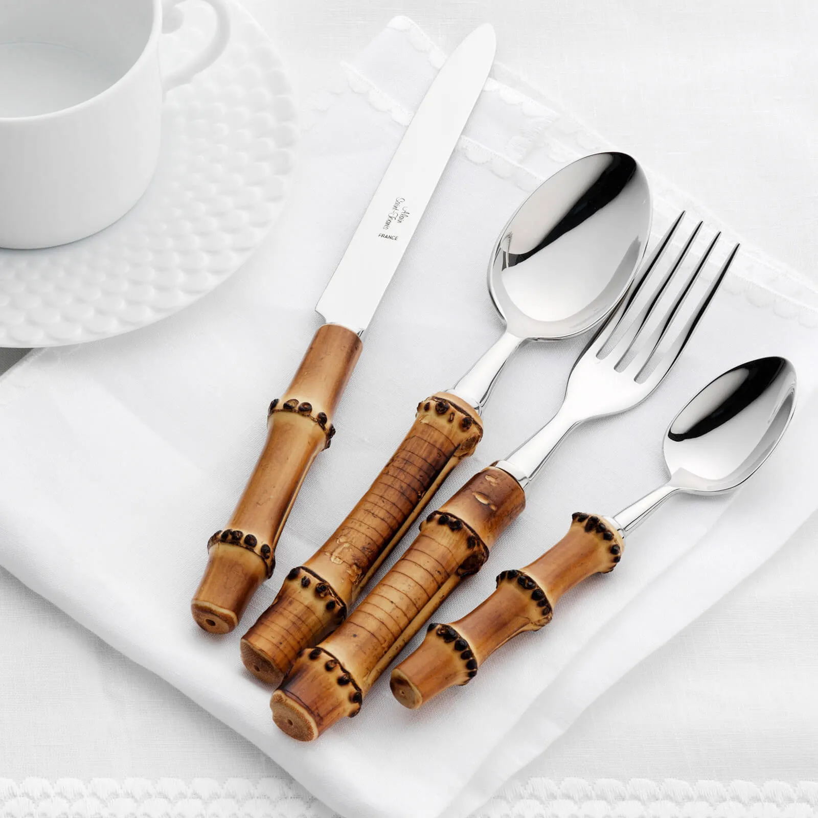Bamboo 4-Piece Cutlery Set