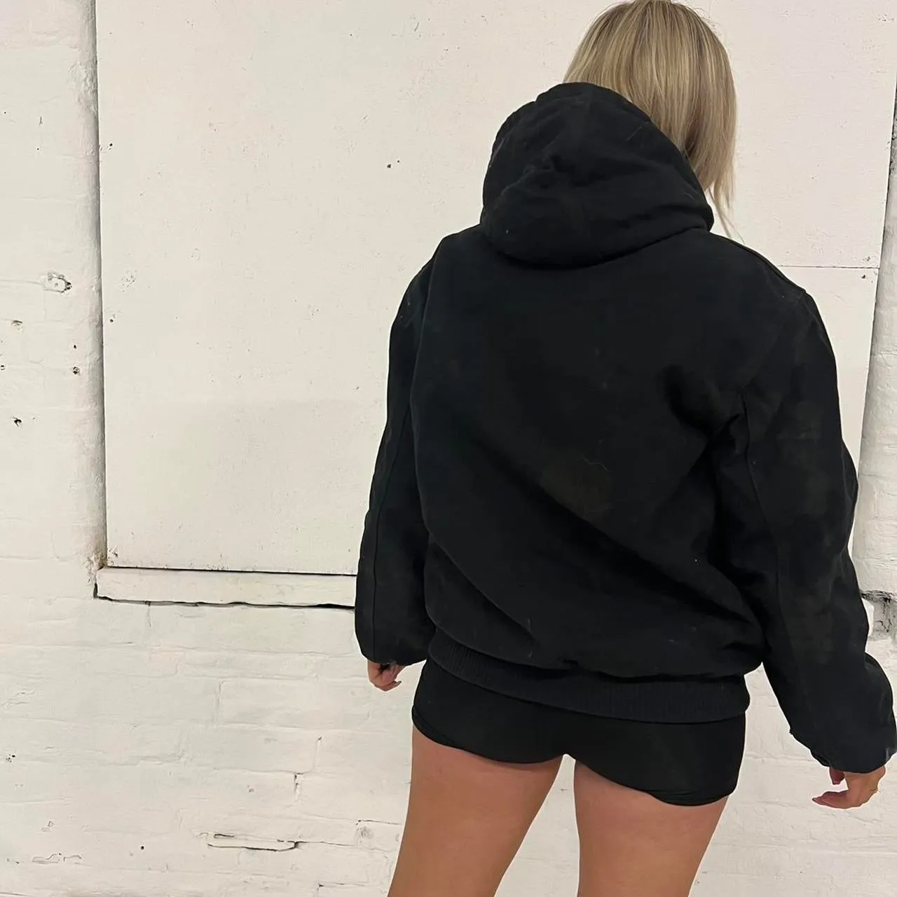 Black Carhartt Jacket - S