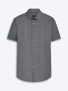 Bugatchi - Short Sleeve Modern Fit Shirt - OOOHCotton Tech - 8 way Stretch - BF9032F40