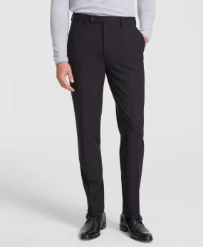 Calvin Klein Mens Slim fit Dress Pants 40 / 32 Black Solid