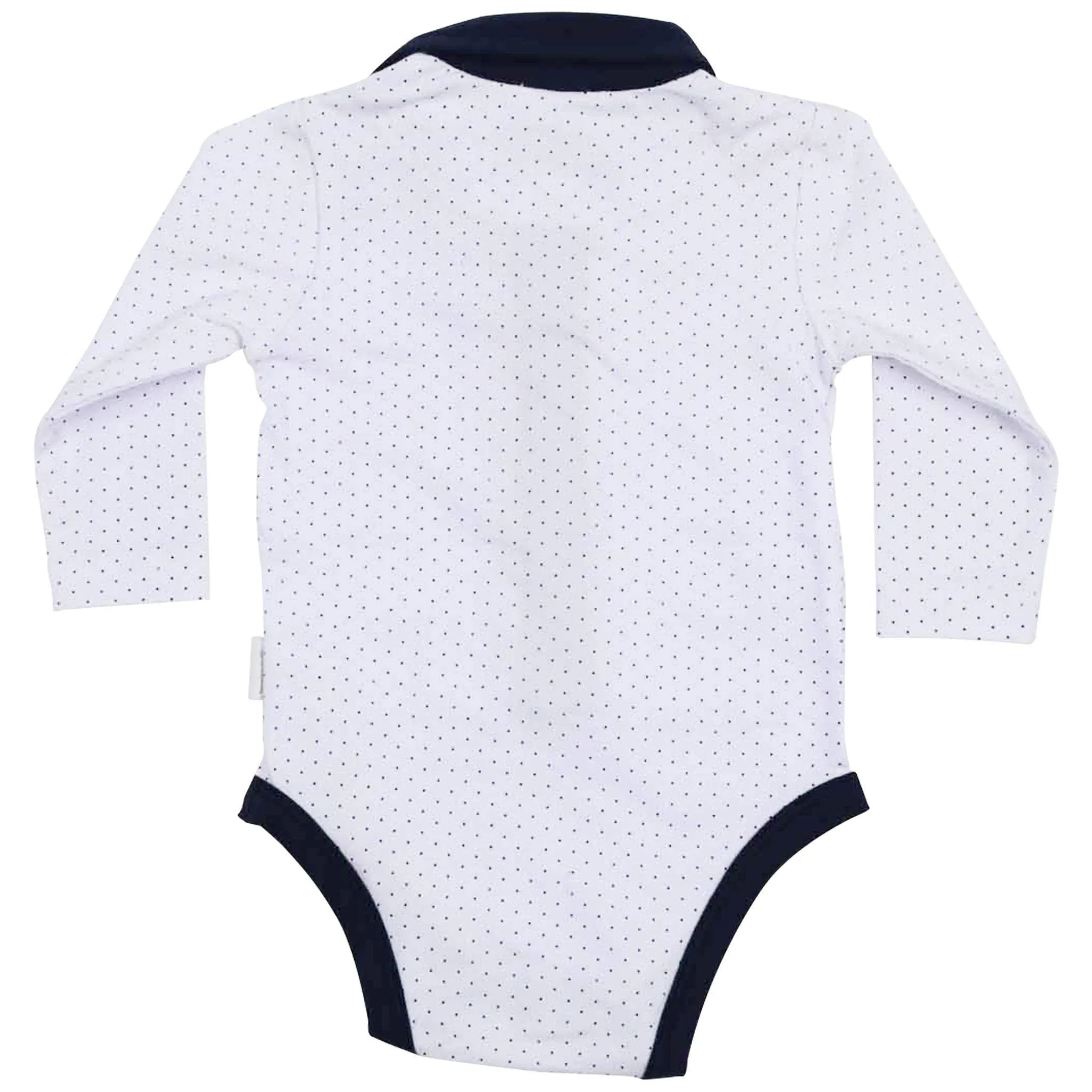 Collared Bodysuit White