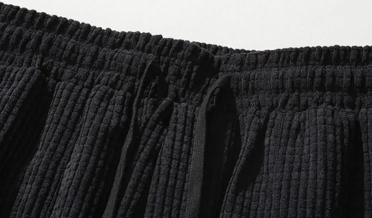 Corduroy Cuffed Pants - AXIS16
