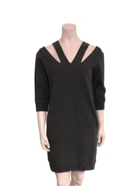 Cut-Out Sweater Dress