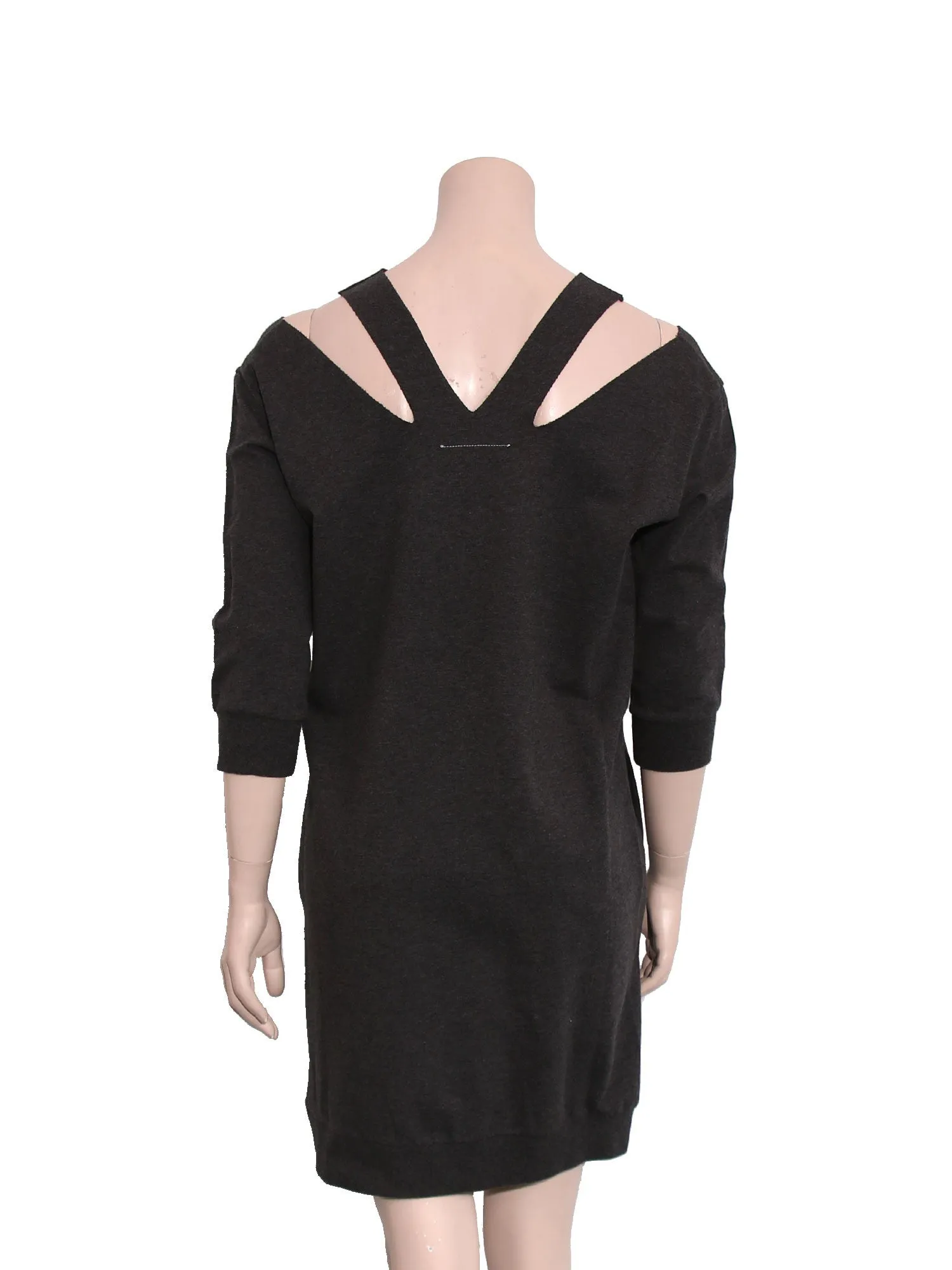 Cut-Out Sweater Dress
