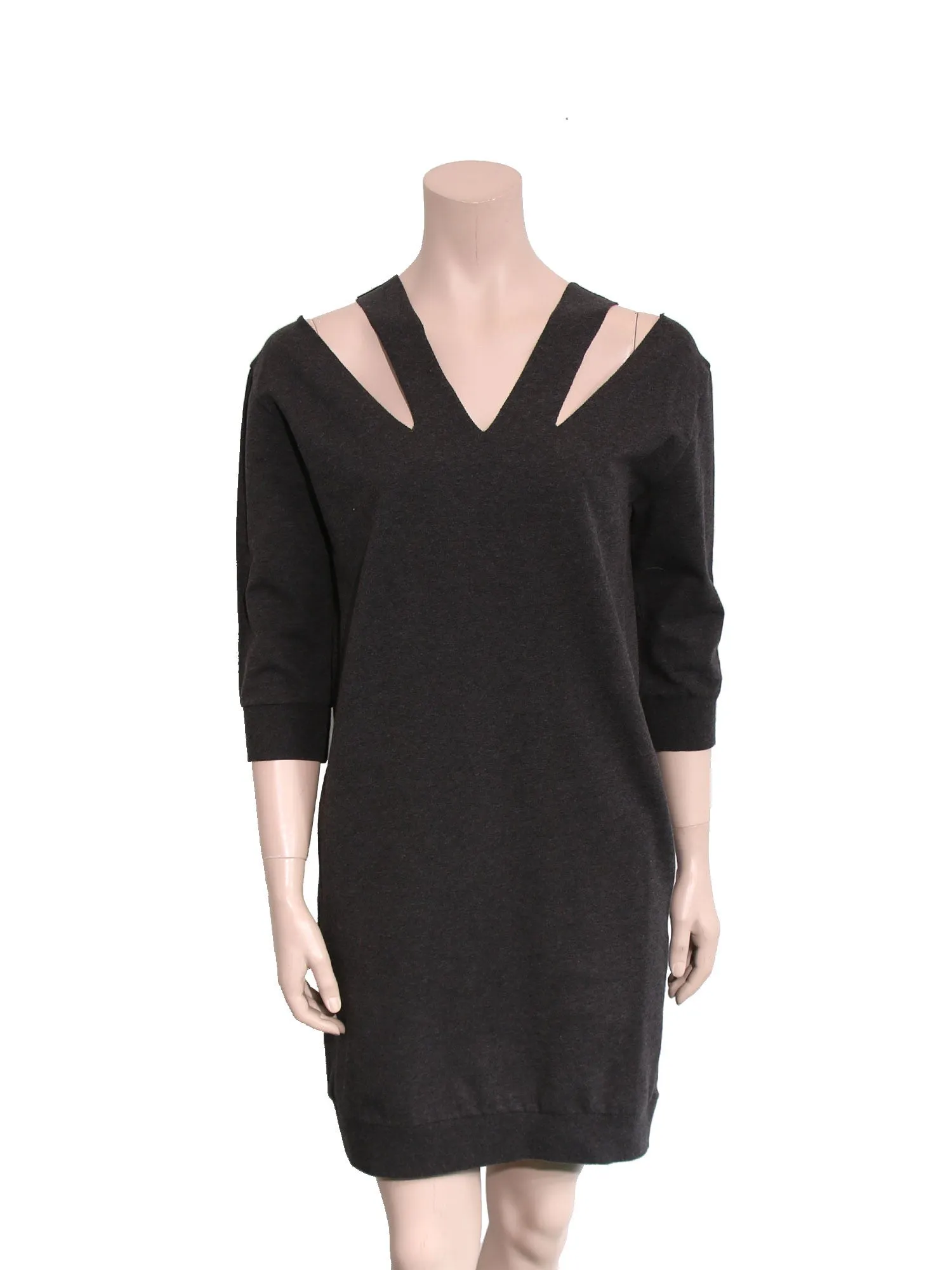 Cut-Out Sweater Dress