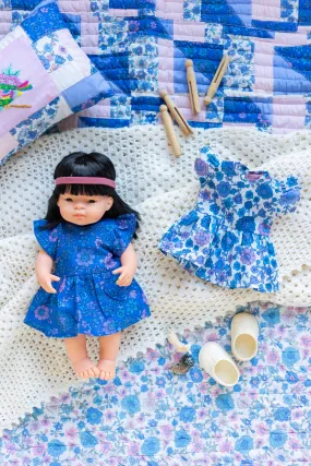 Doll - Joni Dress Indigo Dahlia