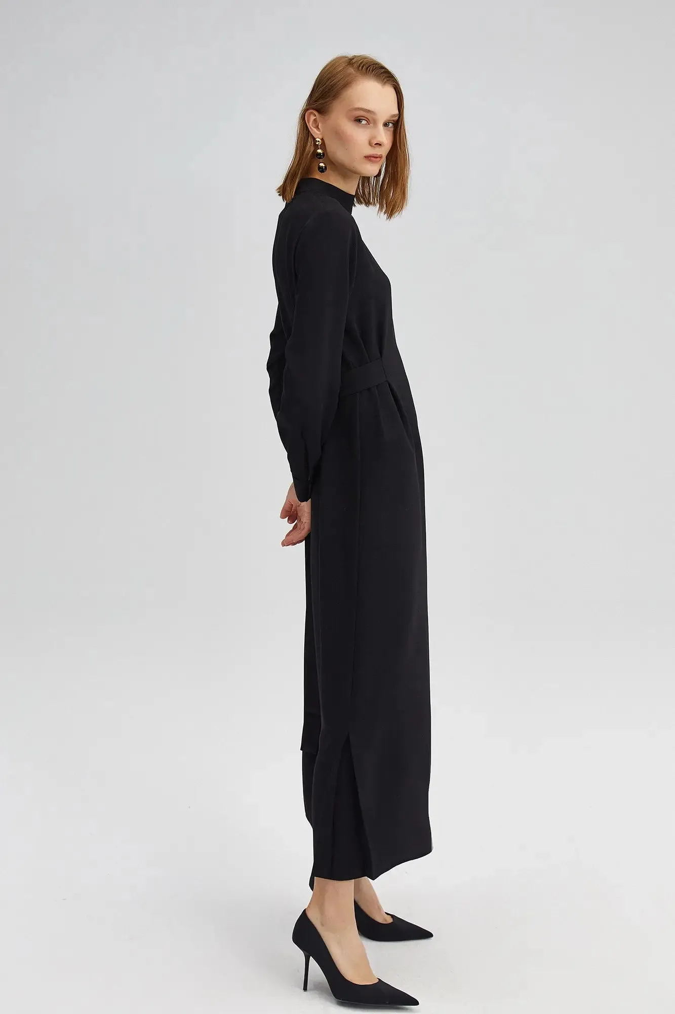 Eloisa Black Maxi Dress