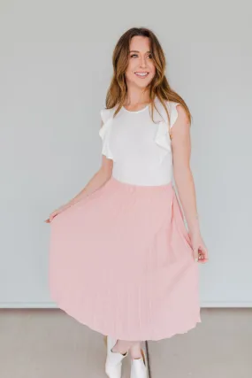 FINAL SALE Pleated For The Party Skirt