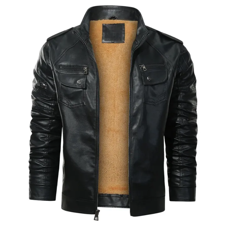Fleece biker jacket 3-pack