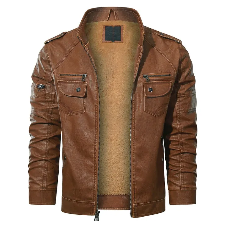 Fleece biker jacket 3-pack