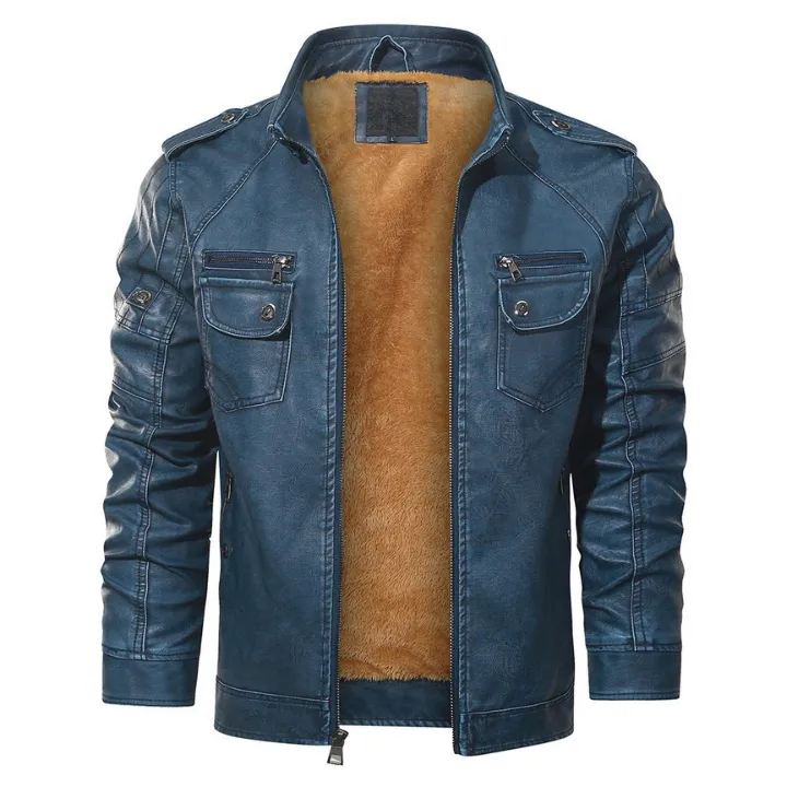 Fleece biker jacket 3-pack