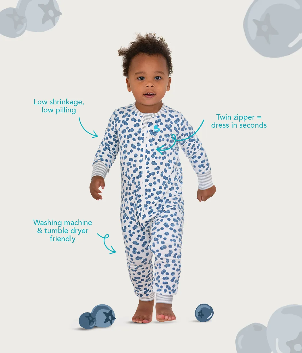 Footless Romper Cotton Denim Dreamer