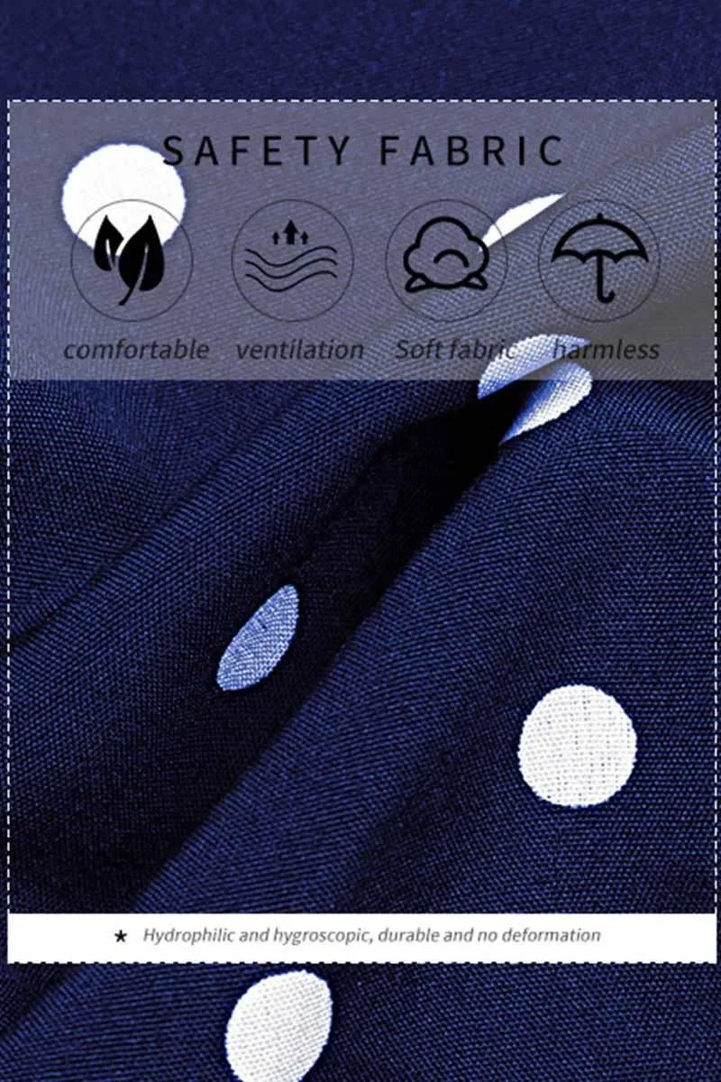 FUNGUS EDGE POLKA DOT DAILY DRESS