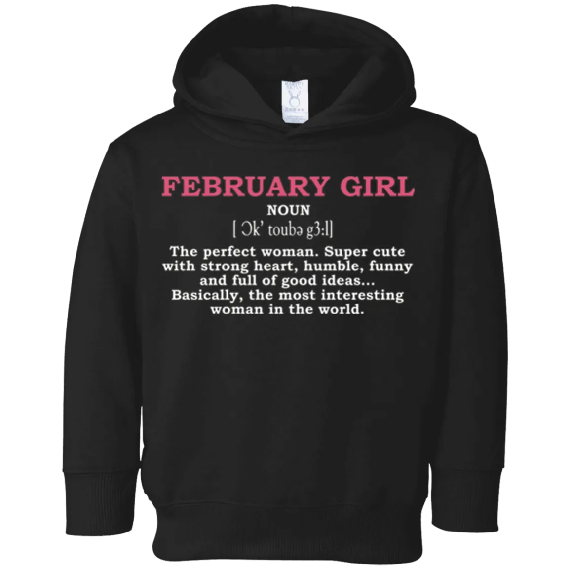 Girl Definition Shirt February Girl Shirt February Women