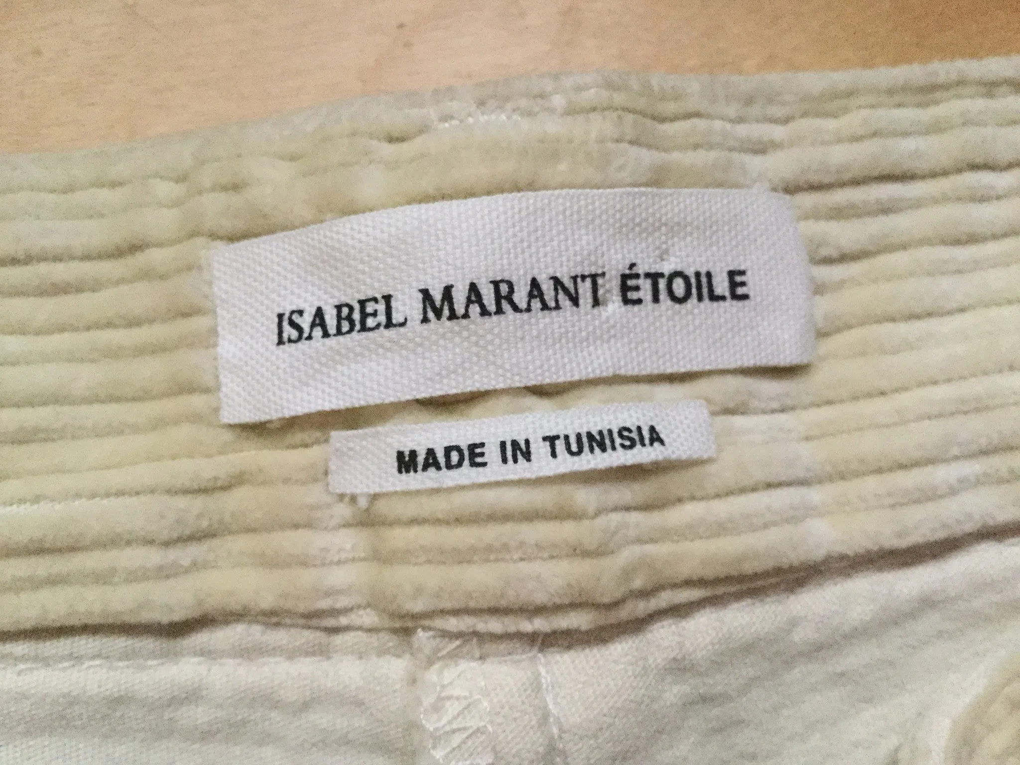 Isabel Marant  Étoile Gelsey corduroy trousers pants , £165 SIZE 38 S SMALL ladies