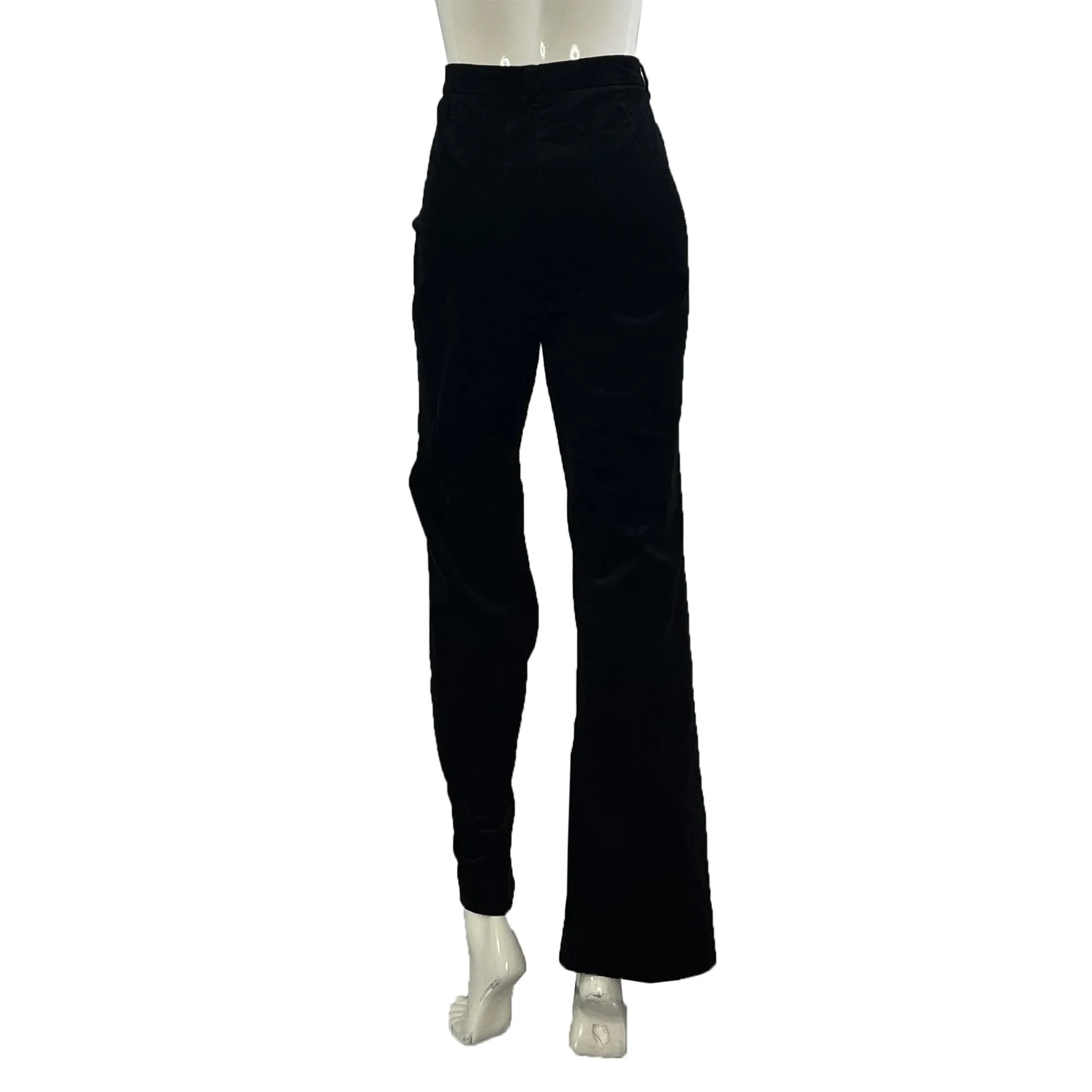 Jones New York Pants Corduroy Flare Black Size 12 SKU 000415