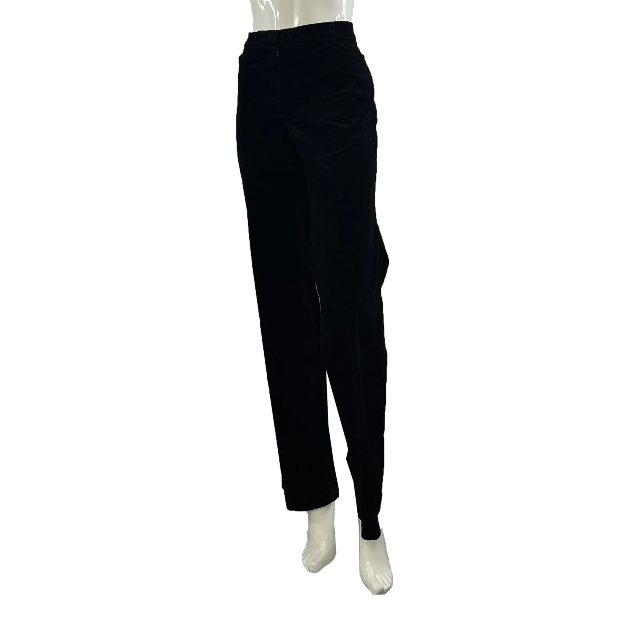Jones New York Pants Corduroy Flare Black Size 12 SKU 000415