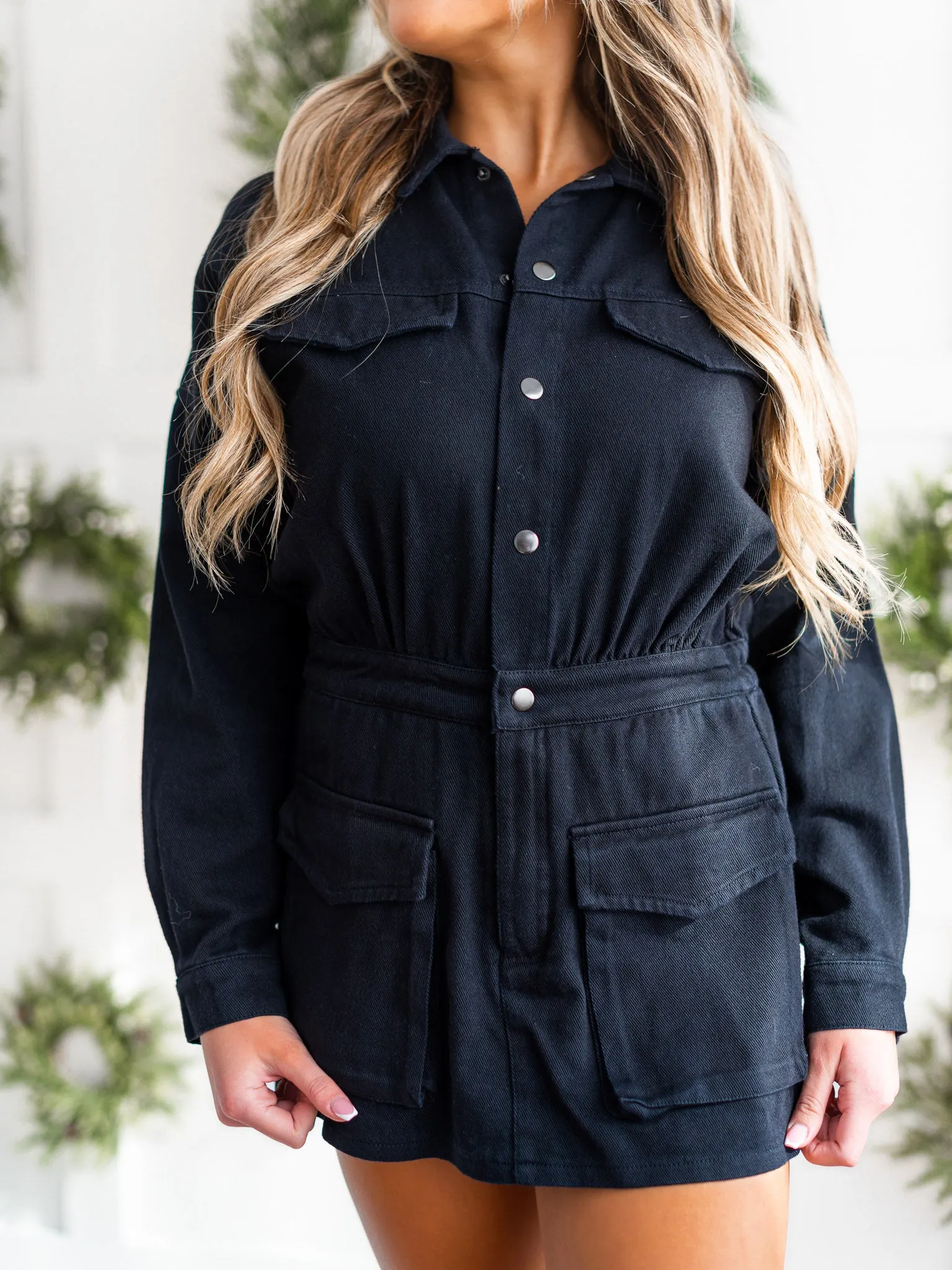 Kind of Beautiful Denim Romper