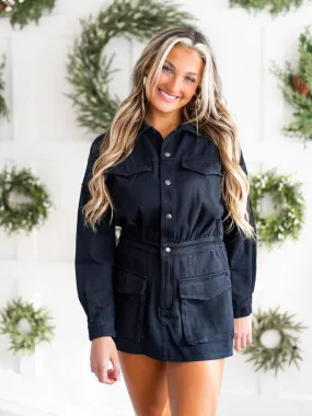 Kind of Beautiful Denim Romper