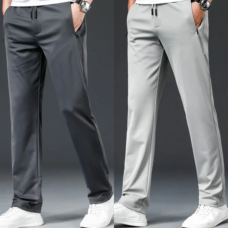 🔥Last day for free shipping👖 Men's Ice Silk Athletic Casual Pants（40%OFF）
