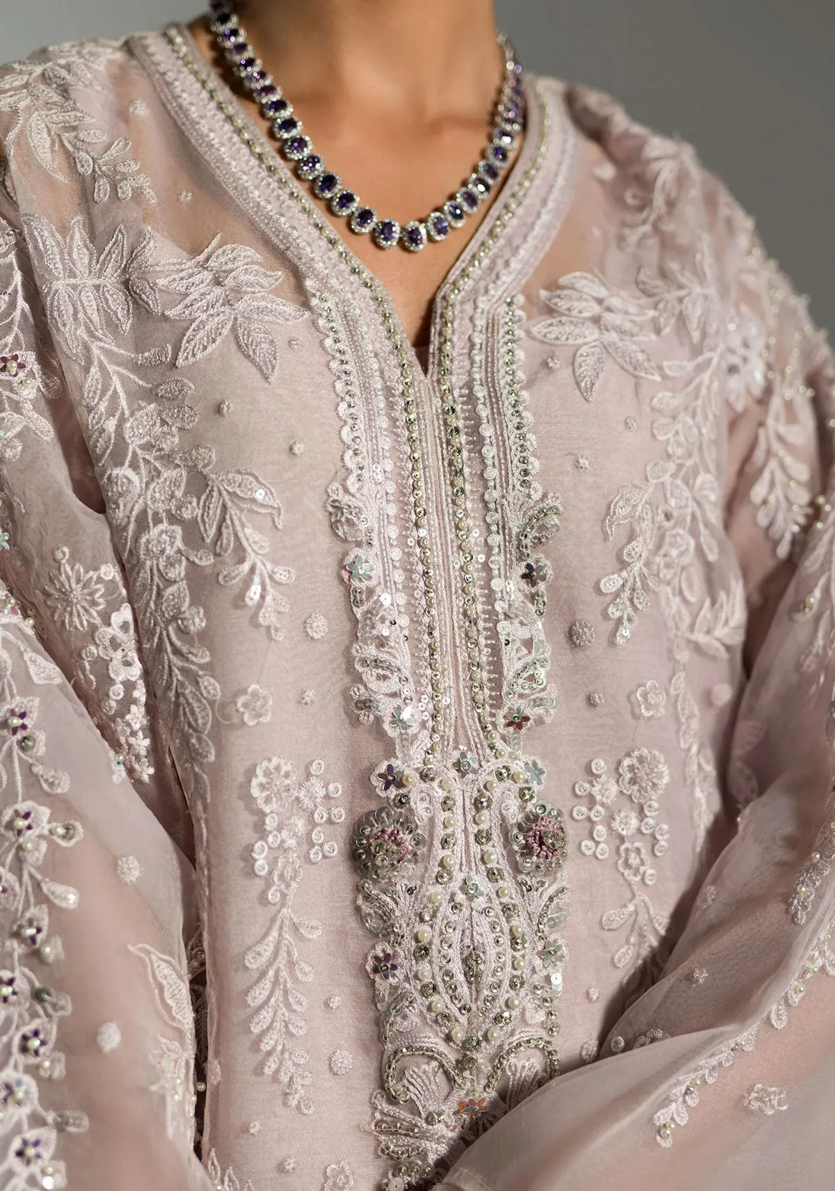 Lilac Dusk Embroidered Set