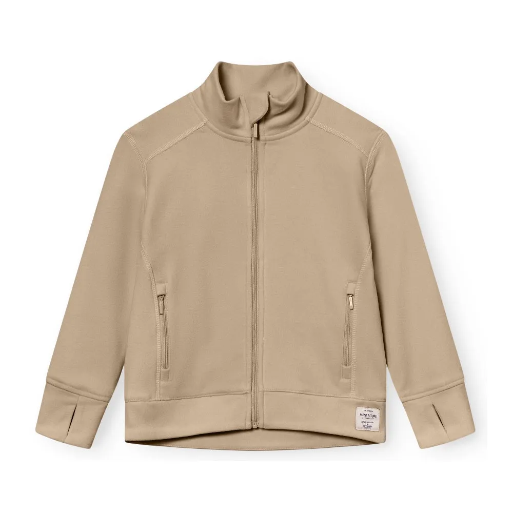MATBERKAN fleece zip jacket. GRS