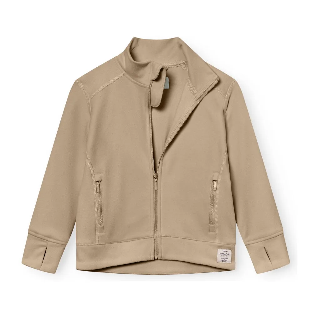 MATBERKAN fleece zip jacket. GRS