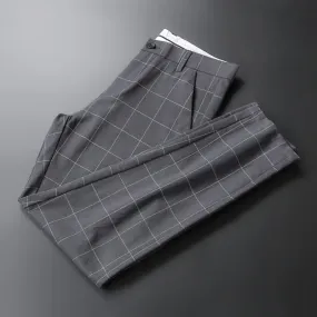 Men Casual Slim Fit Dress Pants