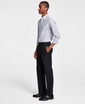 Michael Kors Mens Classic fit Dress Pants 30 / 30 Black Solid