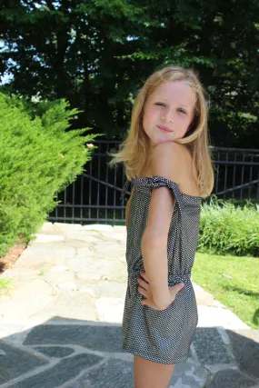 MINI STARS ROMPER TIES