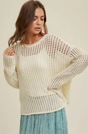 Open-Knit Sweater