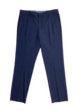 Perry Ellis Portfolio Mens Modern Fit Suit Dress Pants Navy Blue 34 x 29