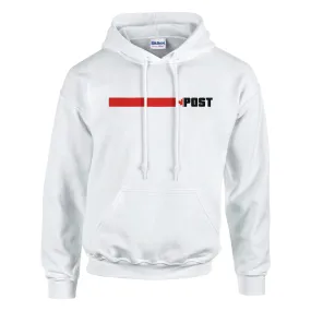 POST Wrestling Canada White Pullover Hoodie