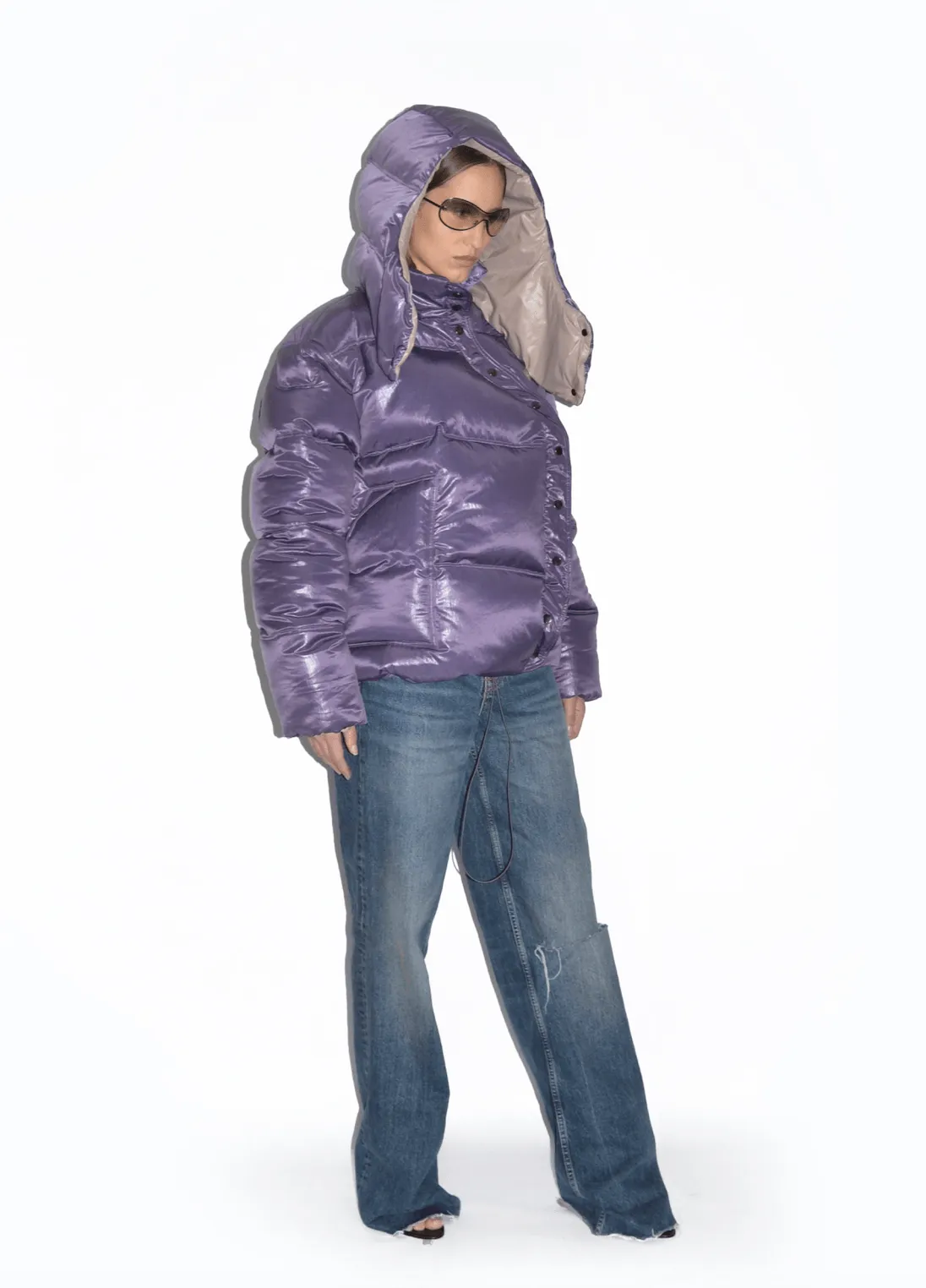 Qipao Liquid Oriental Puffer