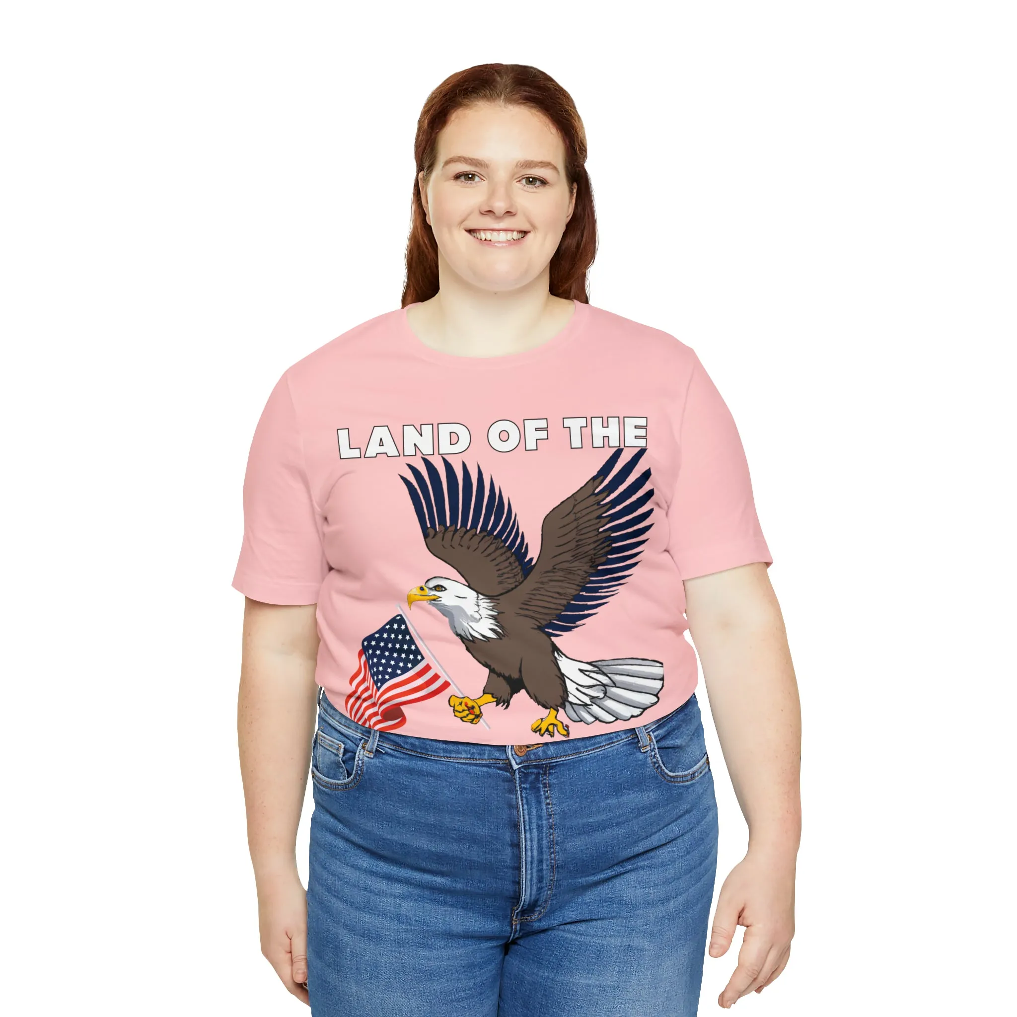"Land of the Free, Home of the Brave: Celebrate Independence Day with Patriotic Shirts, Flag shirt - Freedom, Fireworks, and More