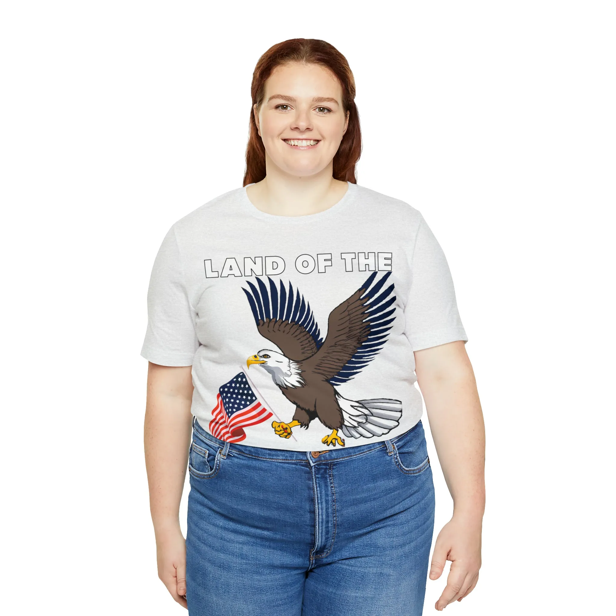 "Land of the Free, Home of the Brave: Celebrate Independence Day with Patriotic Shirts, Flag shirt - Freedom, Fireworks, and More