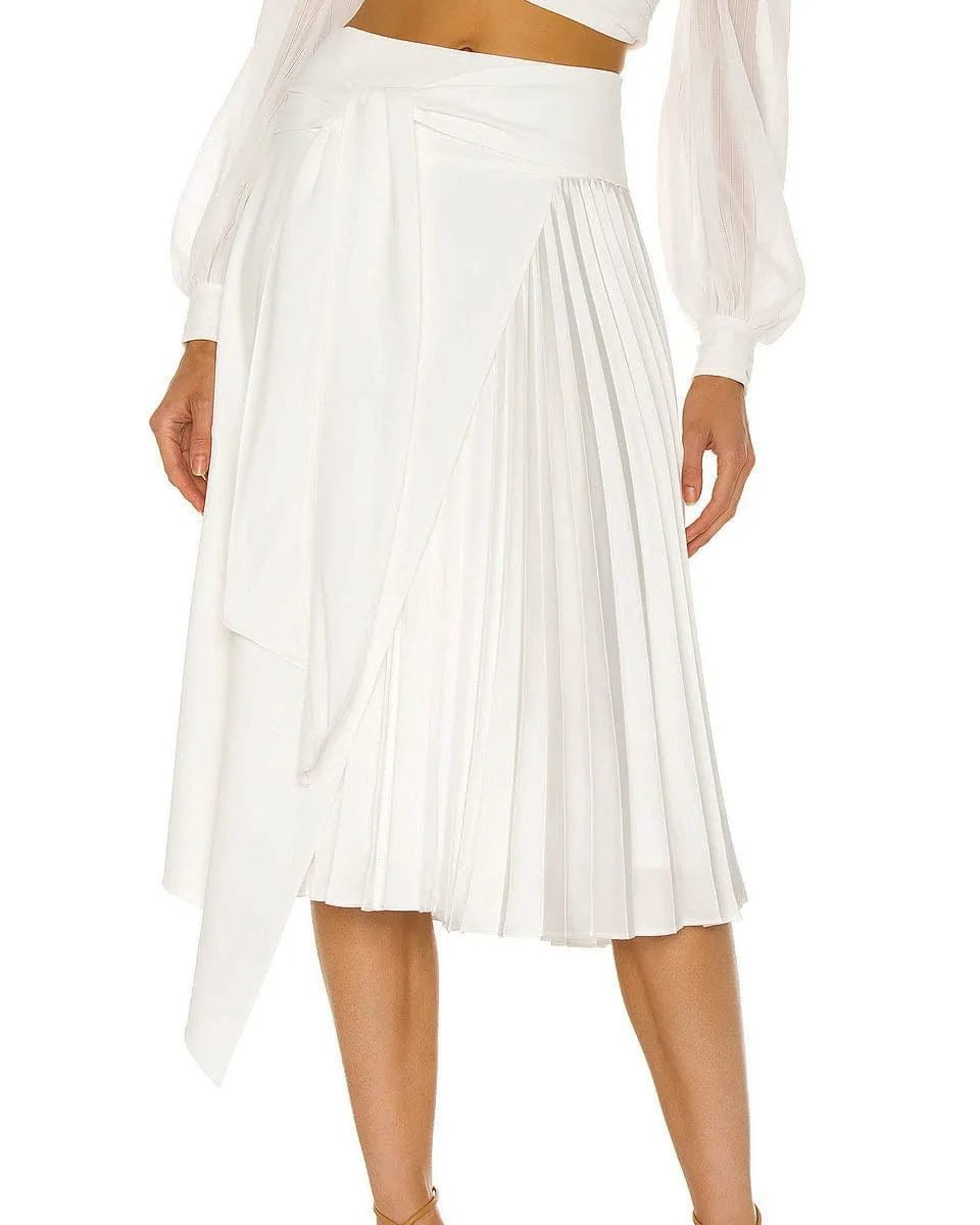 "Zabana" Pleated Skirt Set