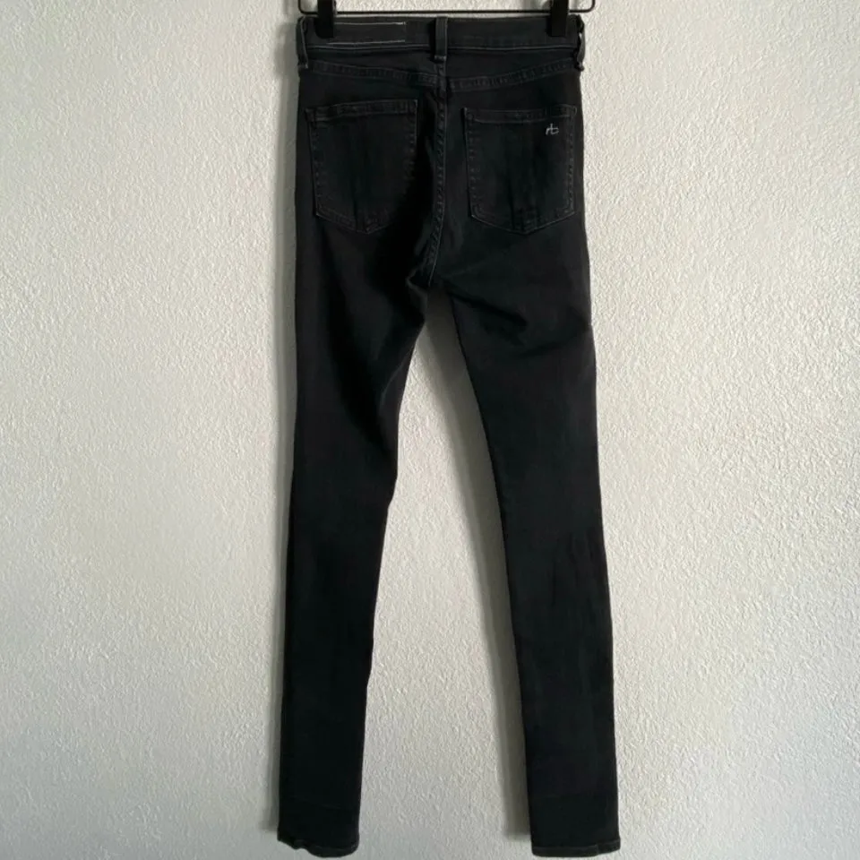 Rag & Bone High Rise Skinny Jeans