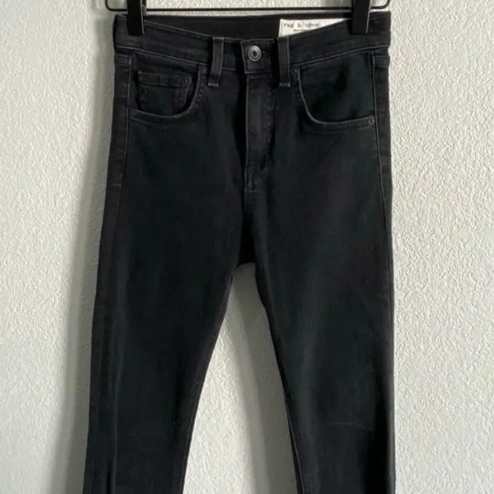Rag & Bone High Rise Skinny Jeans