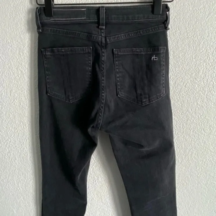 Rag & Bone High Rise Skinny Jeans