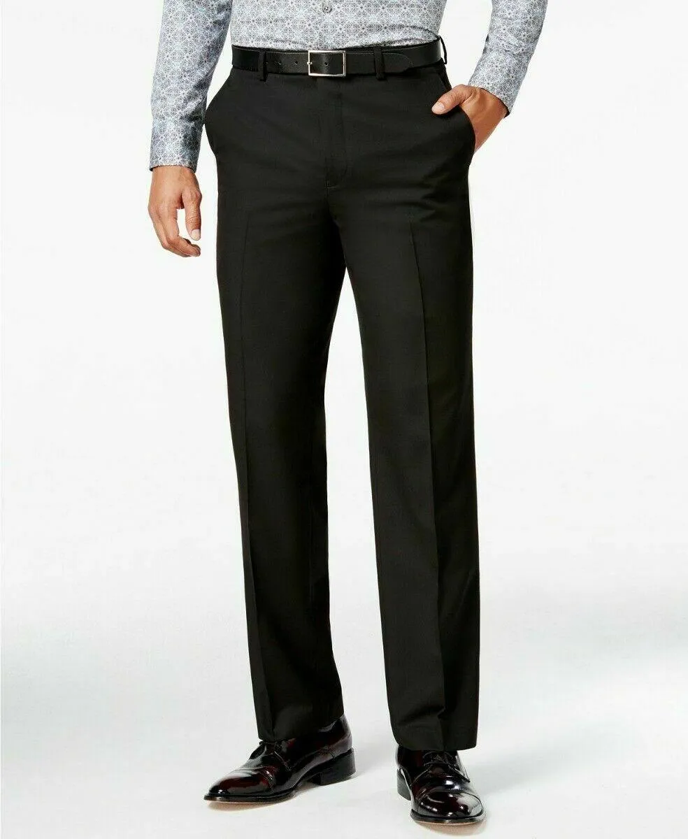 Sean John Mens Classic fit Dress Pants 32 / 30 Black