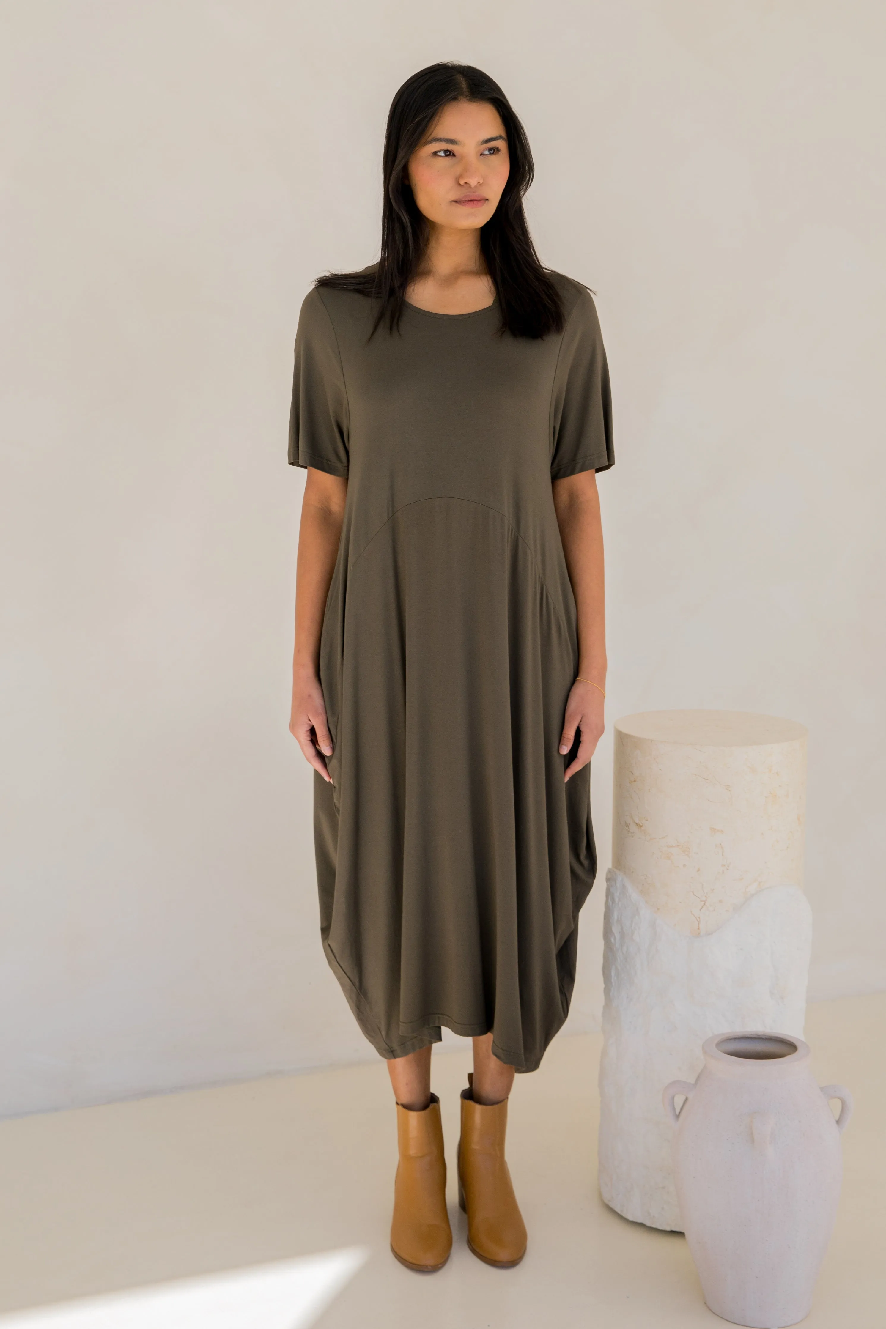 Soho Dress | Moss Green