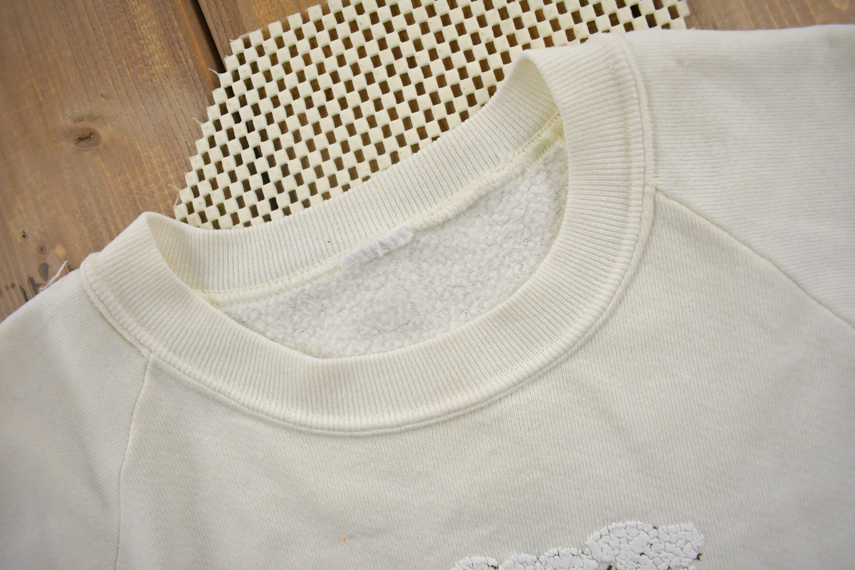 Vintage 1988 Floral Graphic Raglan Crewneck Sweatshirt